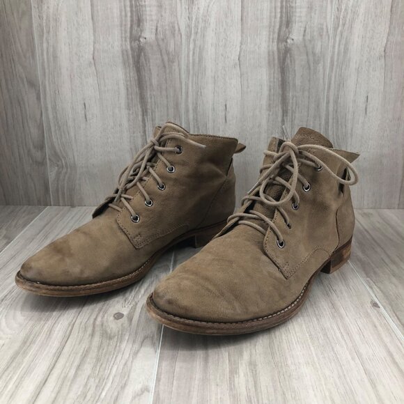 Sam Edelman Tan Ankle Boots - Picture 3 of 10